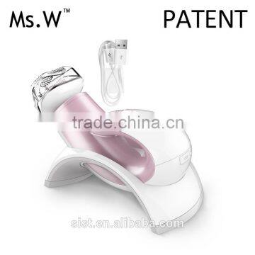 Ms.W High Quality Factory Price Unique Design Soft Deep Pore Facial Cleansing Brush photo-3