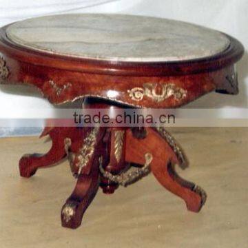 French Louis XV Coffee Table With Ormolu photo-3