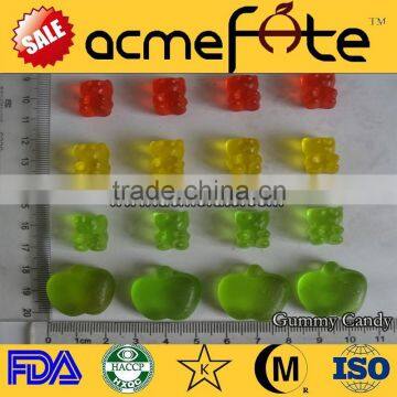 Wholesale Fruit Flavor Gummy Bear Candy with Competitive Price