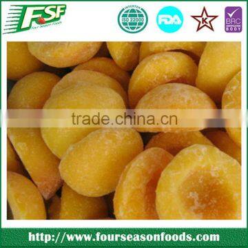 2015 New crop Frozen yellow peach halves and dices