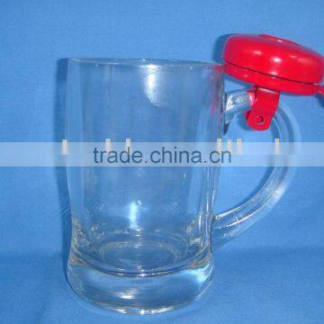 beer glass mug with bell