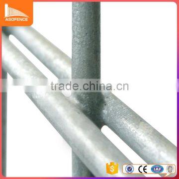 8mm galvanized wire 2D fence 868 double wire fence with post