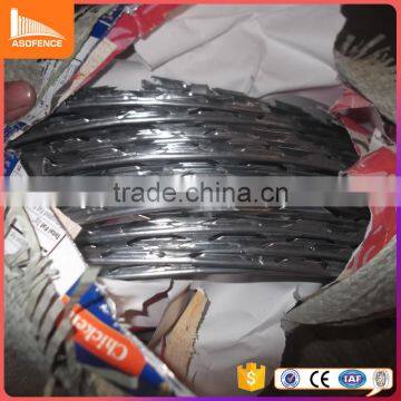 ISO9001 quality certification Anping factory direct sale razor wire