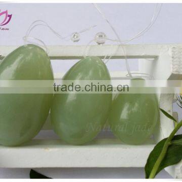 Only Polished Jade Yoni Eggs Kegel Egg Weights Kegel Egg Stone With Gift Box