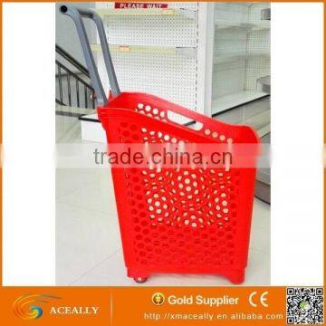 Aceally Plastic Supermarket Shopping Cart