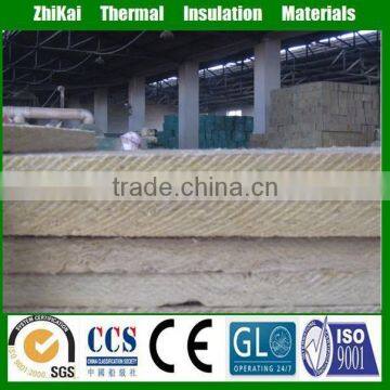 110kg/m3 external wall insulation rock wool board made in china