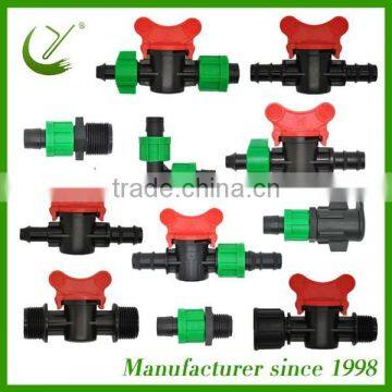 Drip irrigation pipe fitting for pe pipe