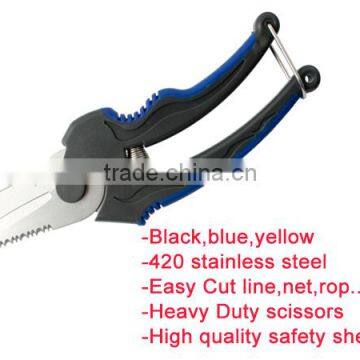 ABS Handle Hook Lock Heavy Duty Multifunction Scissors Stainless Steel photo-2