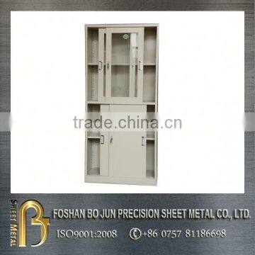 china suppliers silding glass locker for book shelf sheet metal fabrication