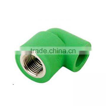 DIN8077/8078 PPR brassed threaded female elbow