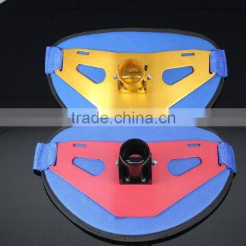 Most popular fishing belt, Aluminum fishing rod holder, Strong and comfortable fighting belt