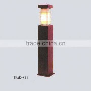 Wood Lamp/stainless Steel Lamp