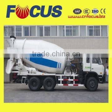 Good quality and large mix volume 10m3 concrete truck mixer, ready mix trucks