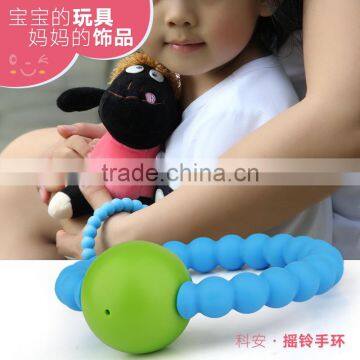 2016 New Arrived Baby Teething Ratttles Ring Funny Baby Rattle photo-5