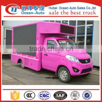 factory directly sale mini mobile led screen truck,led billboard truck for sale