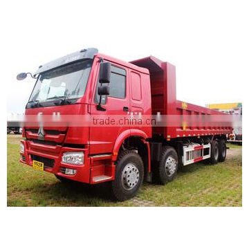 Popular model Sinotruk 380hp 8*4 heavy tipper truck