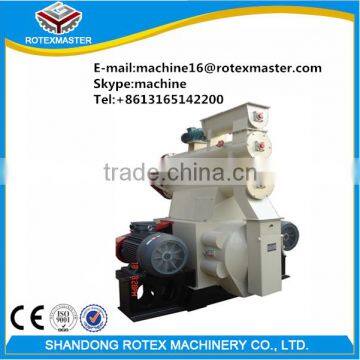 high-performance horizontal ring die pellet machine sunflower seed husk pelletizing machine rotexmaster
