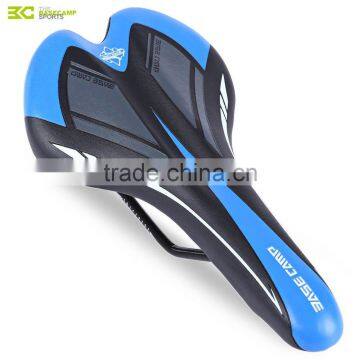 BaseCamp Cycling Bicycle MTB Comfortable Leather Ride Cushion Seat Mat Bicycle Saddle For Mountain Bike Road Bike