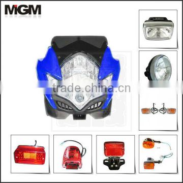 high quality all kinds motorcycle head lamp