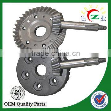 customized OEM quality crown wheel pinion for chingchi