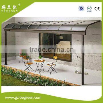 windproof large shade balcony roof covering patio covers electric awning