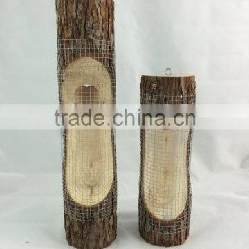 FSC Nature Wooden Bird Feeder in Factory photo-2
