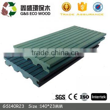 Waterproof Swimming Pool Composite Decking Floor Outside Anti-uv Wpc Decking Solid photo-3