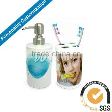 Toothbrush Holder - 4 Hole & Soap Dispenser for sublimation printing