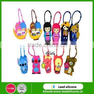 Wholesale Customized Cartoon Design 30ML Silicone Hand Sanitizer Holder photo-2
