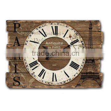 Wooden Decorative Wall Clock MDF Wall Clock