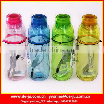 Candy Colors Plastic Sport Drinking Bottle