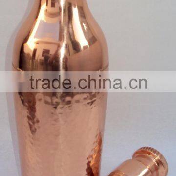 BPA FREE 100% COPPER CHAMPAGNE BOTTLE photo-3