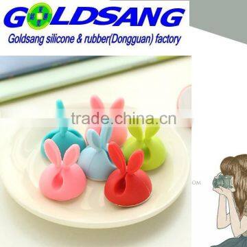 Hot Selling Rabbit Silicone Cable Holder photo-2