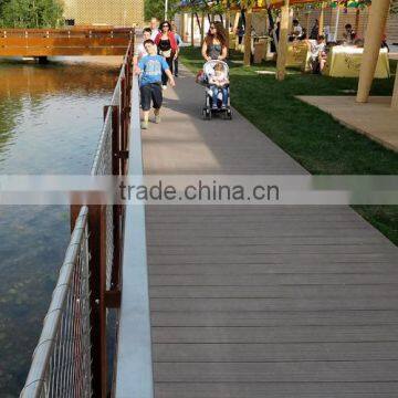 UV Resistance WPC Outdoor Decking Footpath Platform photo-5