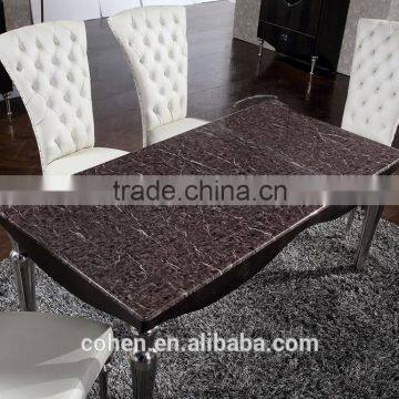 Wholesale Calabash Shape Legs Dinning Room Furniture Stainless Steel Dinning Chair photo-4