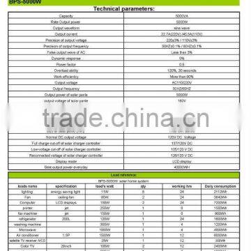 5KW 10KW Hybrid Solar Inverter With Function of UPS/6000w Hybrid Solar Controller and Inverter With Pure Sine Wave AC Output photo-3