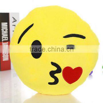 Hot Sale Soft plush emoji pillow stuffed toys Wholesale