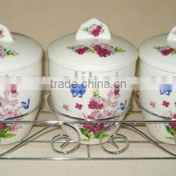 Round Ceramic Spice Jar photo-2