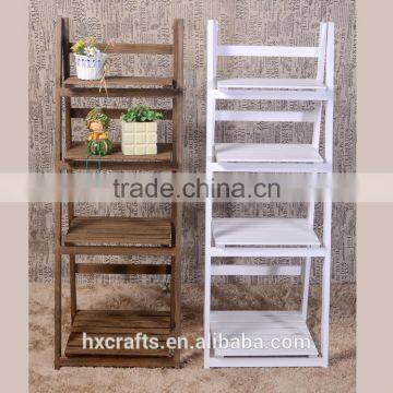 Wholesale Foldable Solid Wood Indoor Or Outer Door Display Shelf