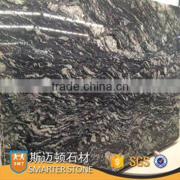 Fantasy Black polished big slab granite tiles cheap price