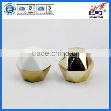 Antique Gold-plated and Silver-plated Salt and Pepper Shakers Ceramic