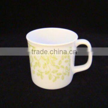 Printing melamine drinking cup with handle / printing melamine coffee mug