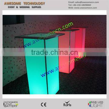 Event Rental Furniture Acrylic High Communal Table (TA110A) photo-6