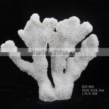 Resin artificial corals for aquarium decoration