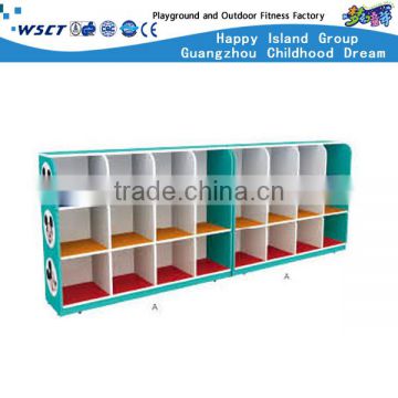 (HC-3011)Cartoon Bag Cabinet Used Kindergarten Wooden Furniture used preschool furniture for sale