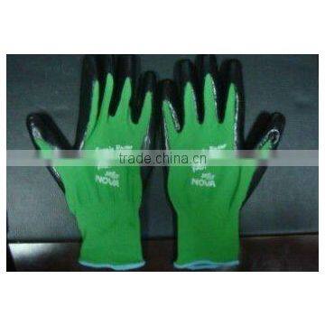 Nylon Nitrile Coated Glove