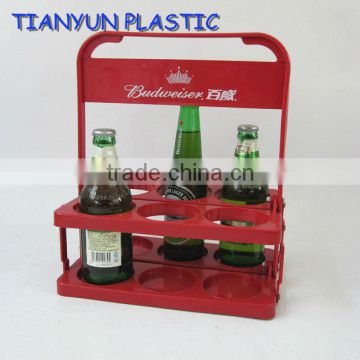 6 bottles plastic beer holder rack