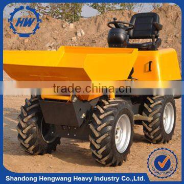 HW1000 1 Ton hydraulic articulated mini dumper