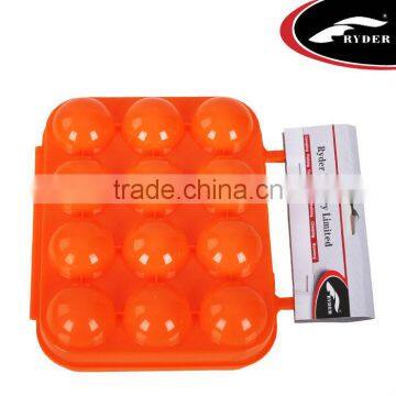 Plastic Camping 6 Egg Carrier Picnic Egg Holder