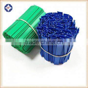 PP Plastic Coated Double Core Twist Tie Wire for Bread Bag Clip photo-4